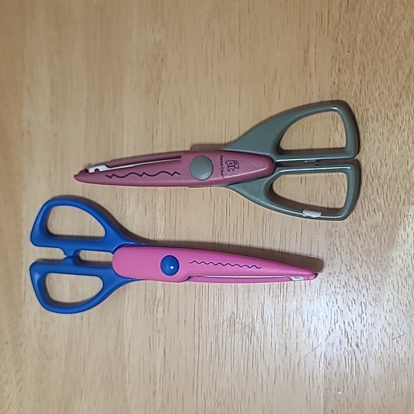 Set of 15 Kraft Edgers with small card stock cutter - Picture 3 of 10